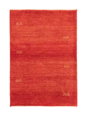Gabbeh-tæppe - Persisk - 144 x 101 cm - orange