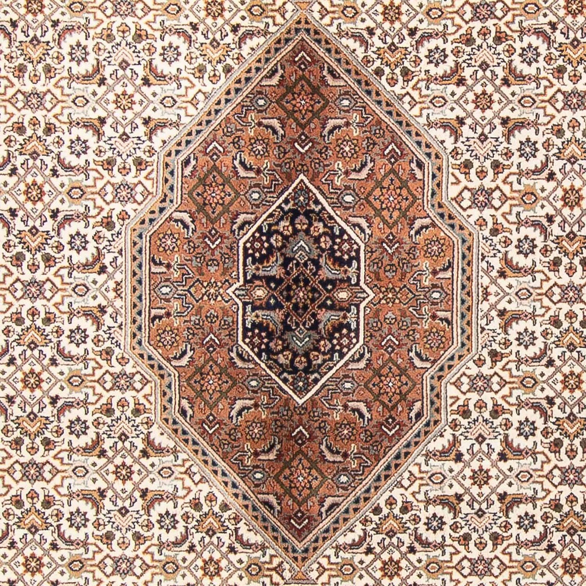 Orientalsk tæppe - Bijar - Indus - 297 x 253 cm - beige