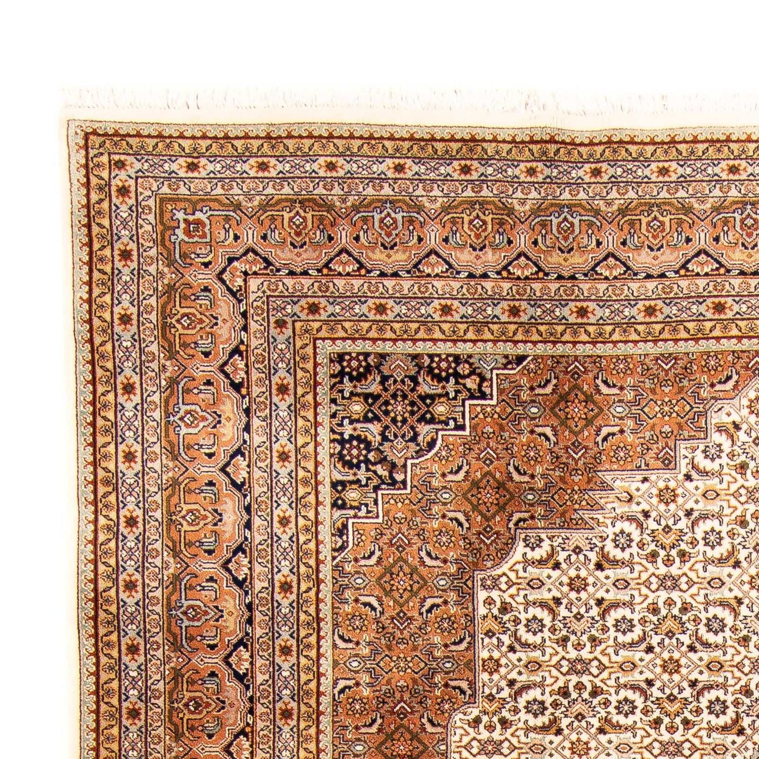 Orientalsk tæppe - Bijar - Indus - 299 x 201 cm - beige