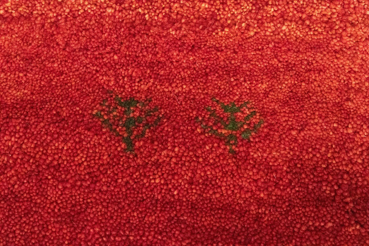 Gabbeh-tæppe - Persisk - 152 x 104 cm - rød