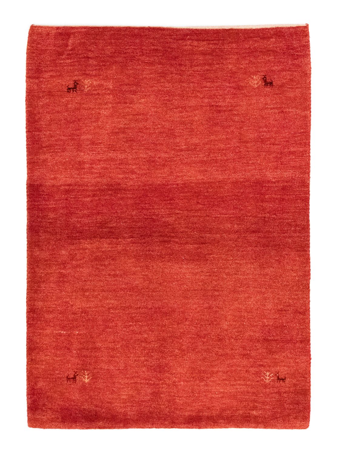 Gabbeh-tæppe - Persisk - 143 x 100 cm - orange