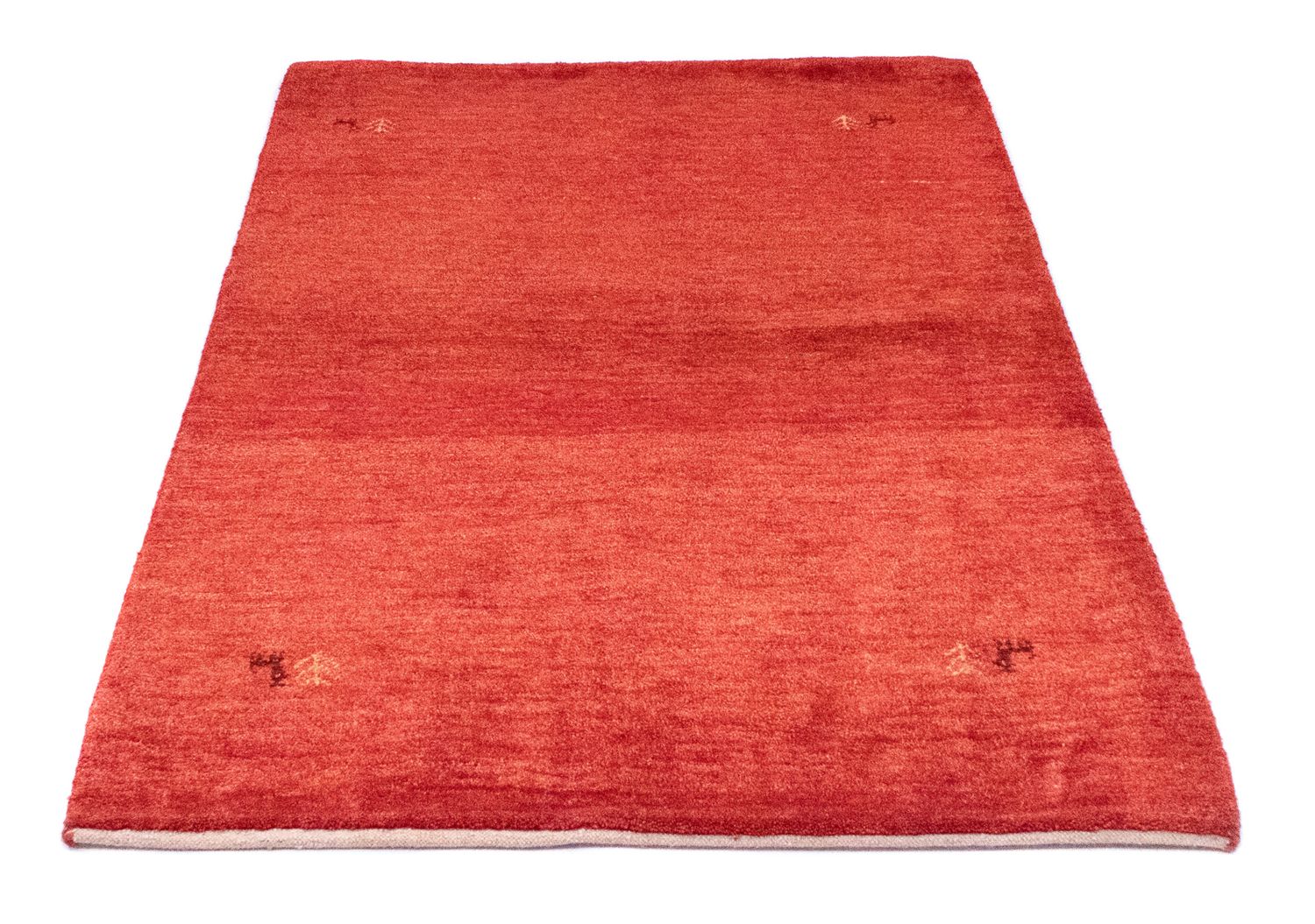 Gabbeh-tæppe - Persisk - 143 x 100 cm - orange