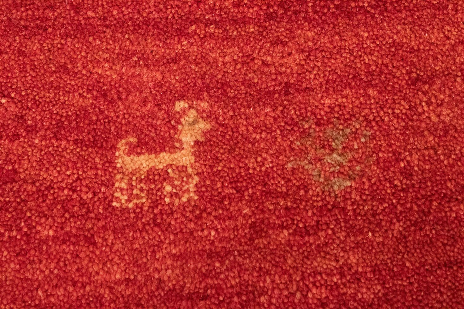 Gabbeh-tæppe - Persisk - 150 x 101 cm - orange