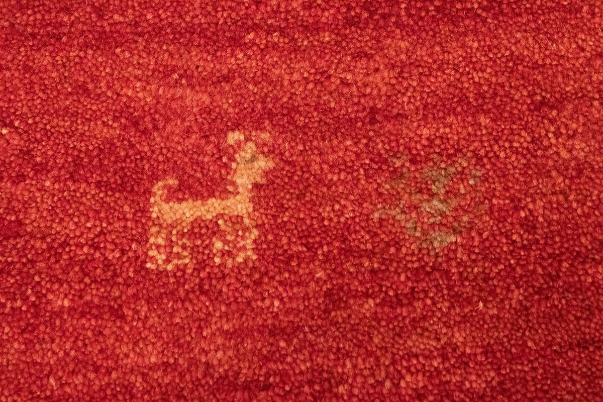 Gabbeh-tæppe - Persisk - 150 x 101 cm - orange