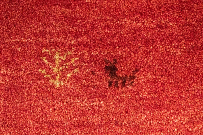 Gabbeh-tæppe - Persisk - 147 x 94 cm - orange