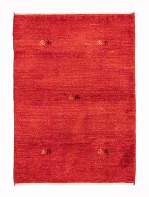 Gabbeh-tæppe - Persisk - 140 x 100 cm - rød