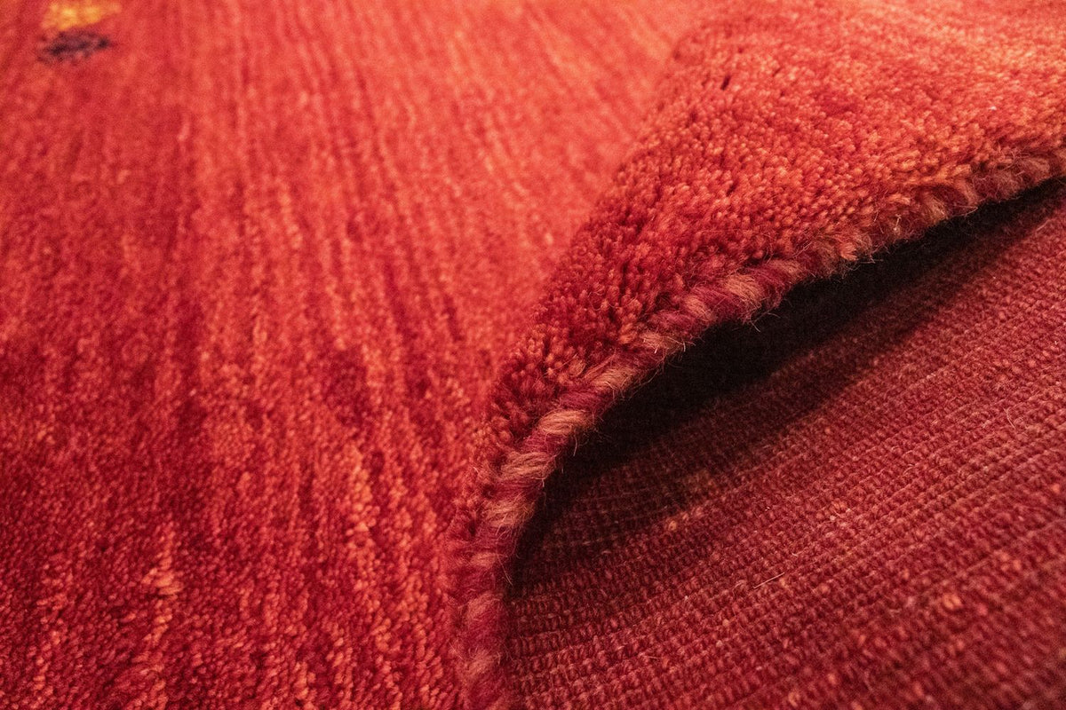 Gabbeh-tæppe - Persisk - 140 x 100 cm - rød