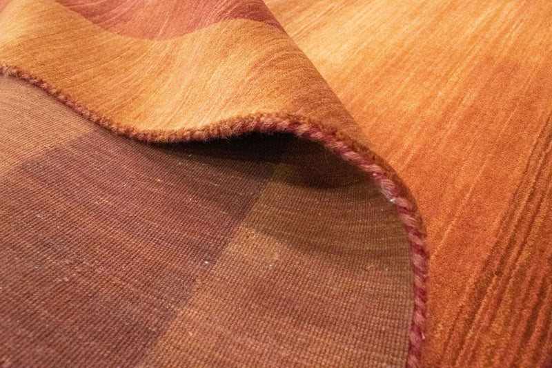 Gabbeh Tæppe - Loribaft Persisk - 340 x 252 cm - orange