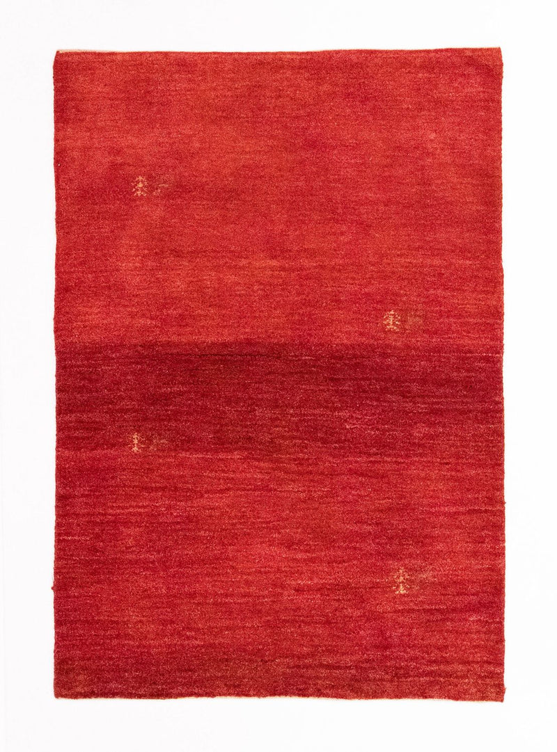 Gabbeh-tæppe - Persisk - 145 x 100 cm - rød