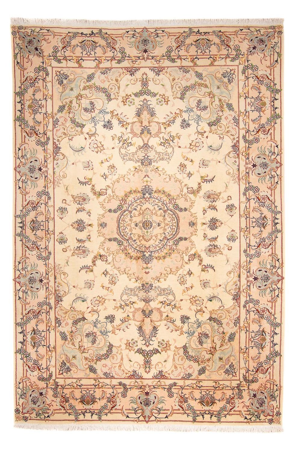 Persisk tæppe - Tabriz - Royal - 302 x 205 cm - beige