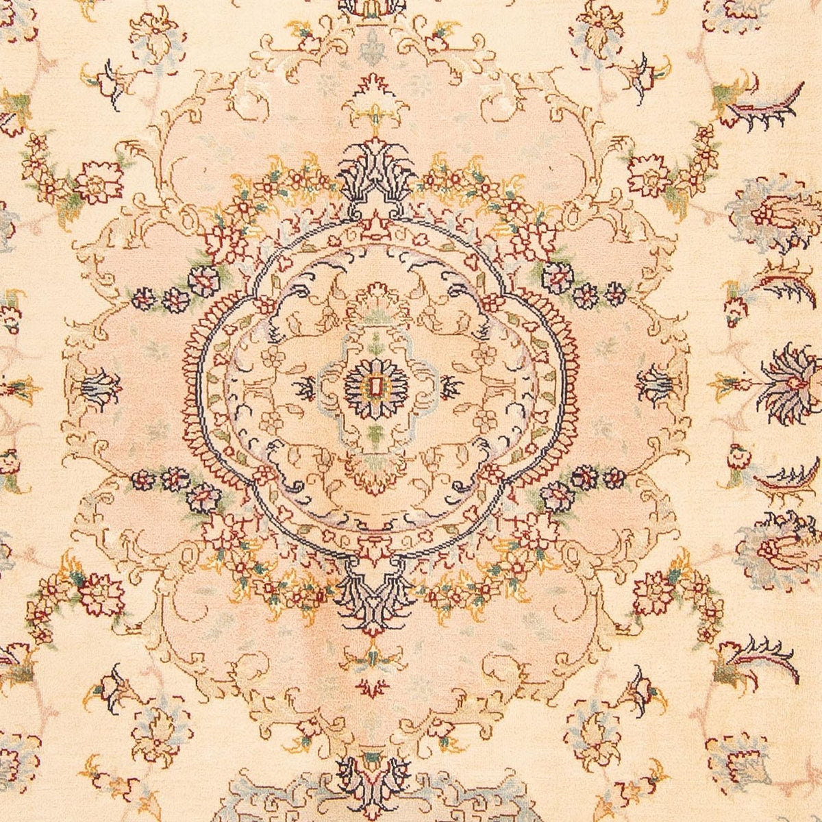 Persisk tæppe - Tabriz - Royal - 302 x 205 cm - beige