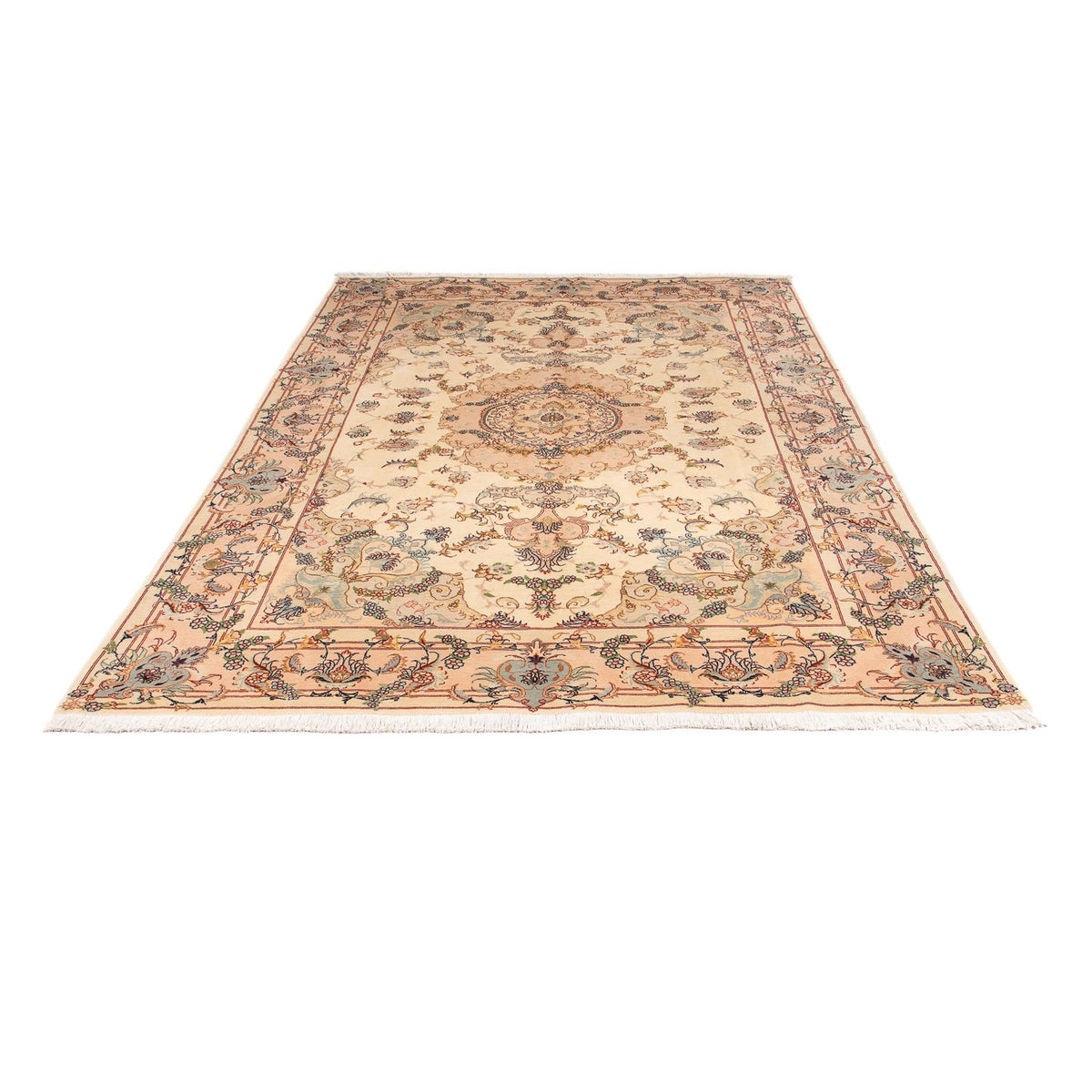 Persisk tæppe - Tabriz - Royal - 302 x 205 cm - beige