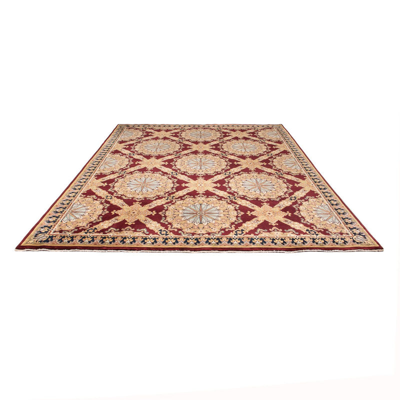 Orientalsk tæppe - Keshan - Indus - 307 x 244 cm - mørkerød