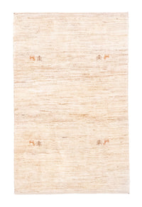 Gabbeh-tæppe - Persisk - 155 x 100 cm - beige