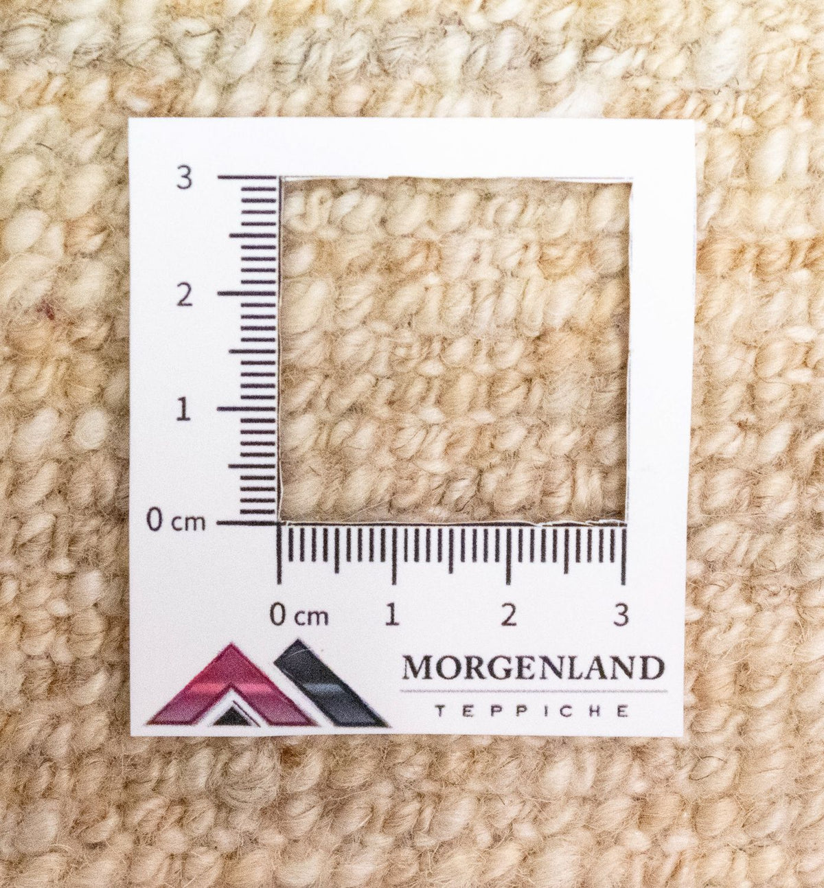 Gabbeh-tæppe - Persisk - 155 x 100 cm - beige