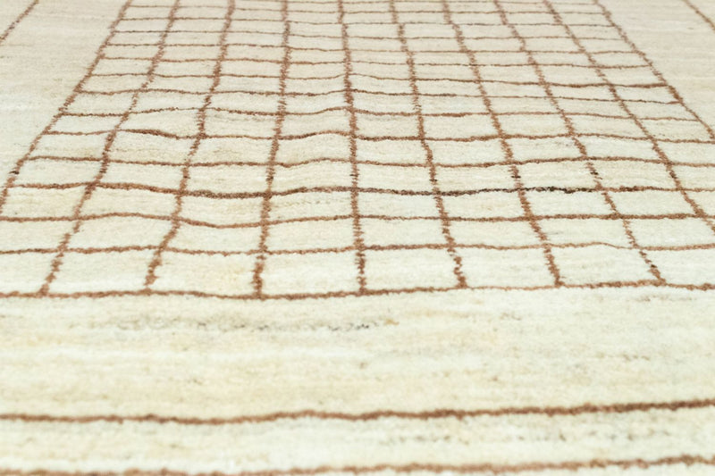 Gabbeh-tæppe - Persisk - 145 x 100 cm - beige