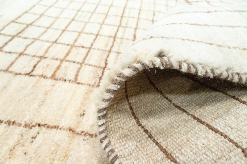 Gabbeh-tæppe - Persisk - 145 x 100 cm - beige