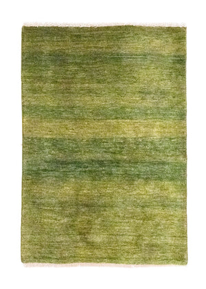 Gabbeh-tæppe - Persisk - 133 x 92 cm - grøn