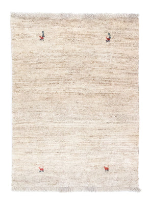 Gabbeh-tæppe - Persisk - 143 x 105 cm - beige