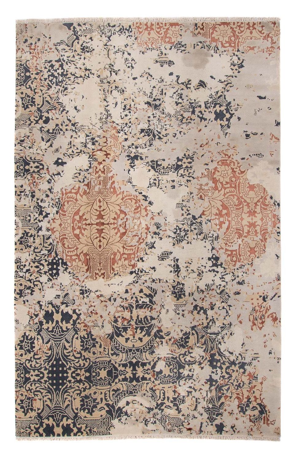 Designer tæppe - 280 x 190 cm - flerfarvet