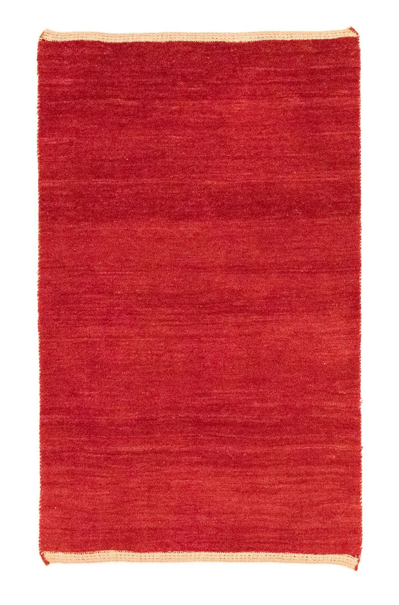 Gabbeh-tæppe - Persisk - 140 x 86 cm - rød