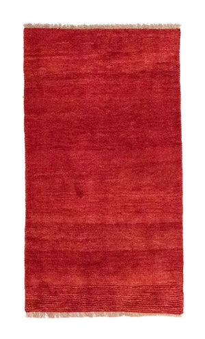 Gabbeh-tæppe - Persisk - 141 x 75 cm - rød