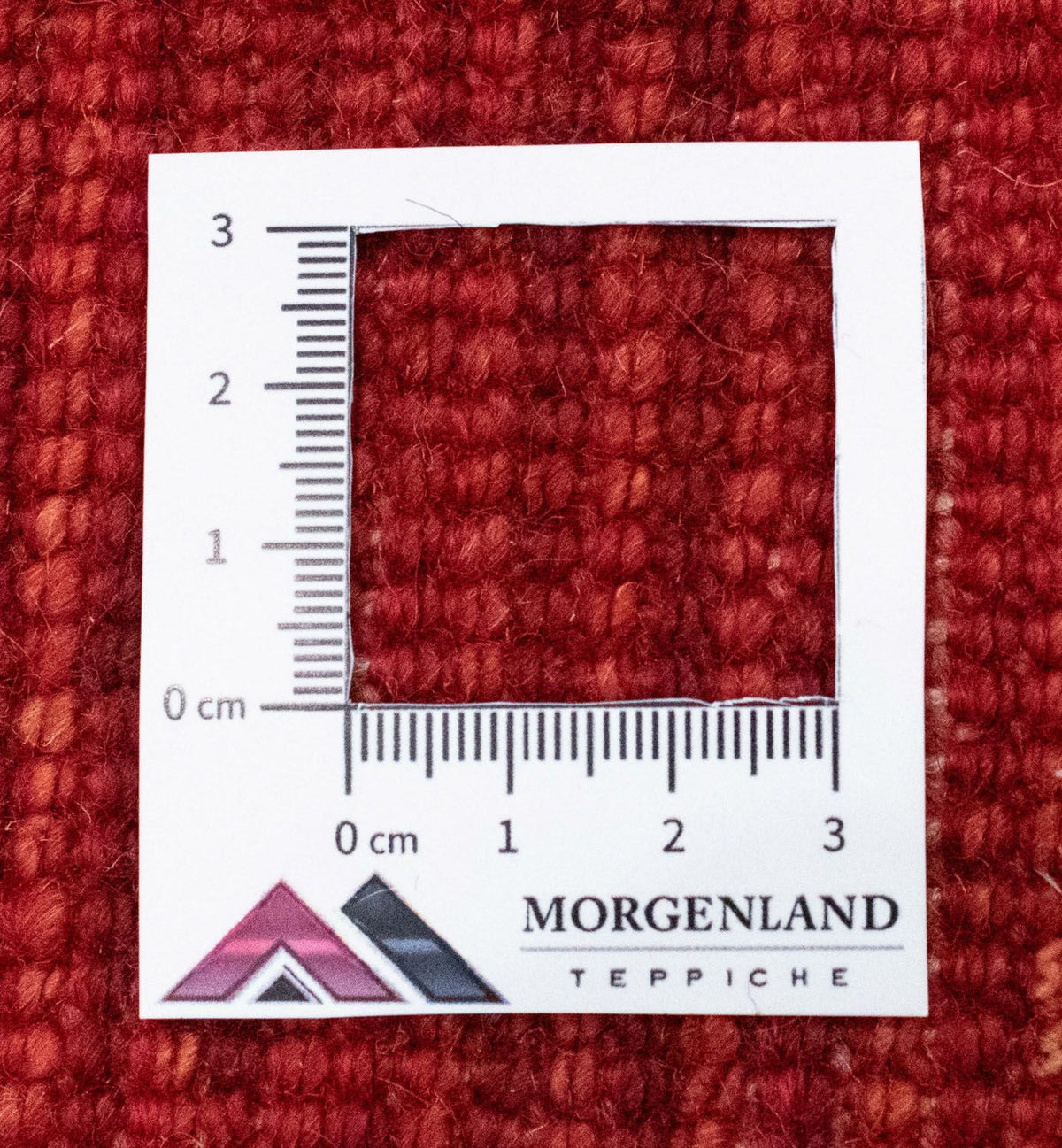 Gabbeh-tæppe - Persisk - 141 x 75 cm - rød