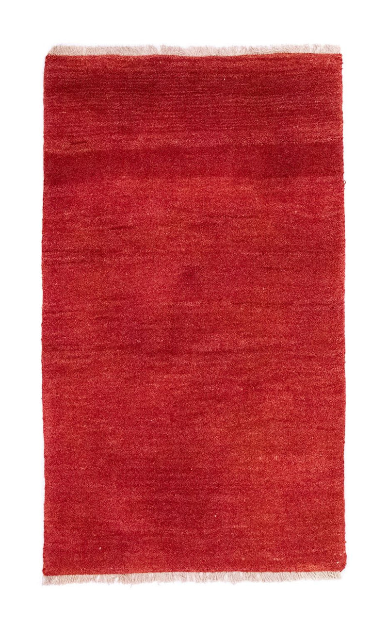 Gabbeh-tæppe - Persisk - 132 x 77 cm - rød