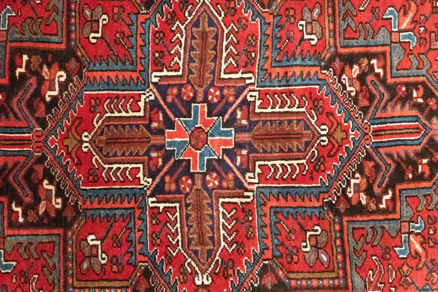 Persisk tæppe - Nomadisk - 280 x 203 cm - rød