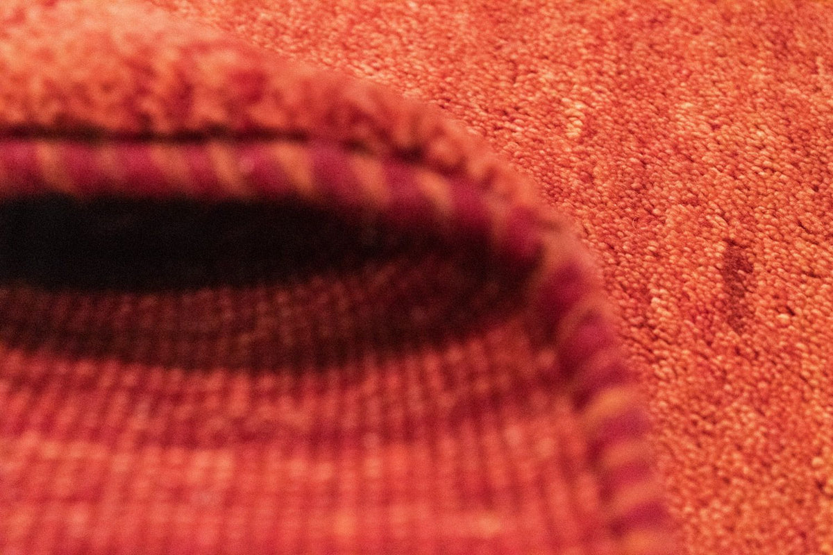 Gabbeh-tæppe - Persisk - 108 x 76 cm - orange