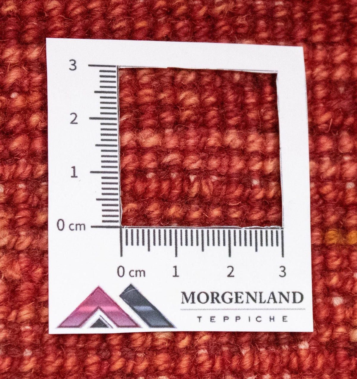 Gabbeh-tæppe - Persisk - 108 x 76 cm - orange