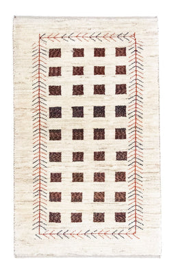 Gabbeh-tæppe - Persisk - 135 x 84 cm - beige