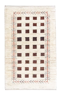 Gabbeh-tæppe - Persisk - 135 x 84 cm - beige