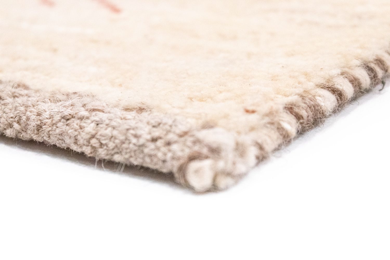 Gabbeh-tæppe - Persisk - 135 x 84 cm - beige