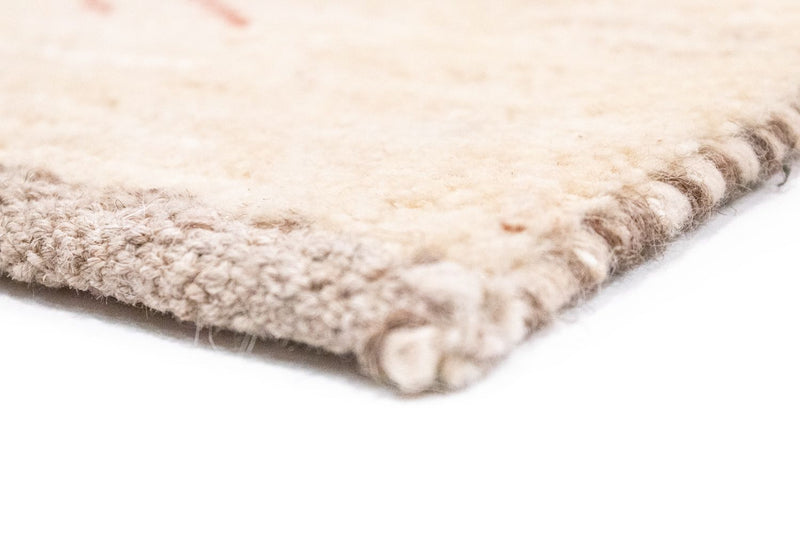 Gabbeh-tæppe - Persisk - 135 x 84 cm - beige