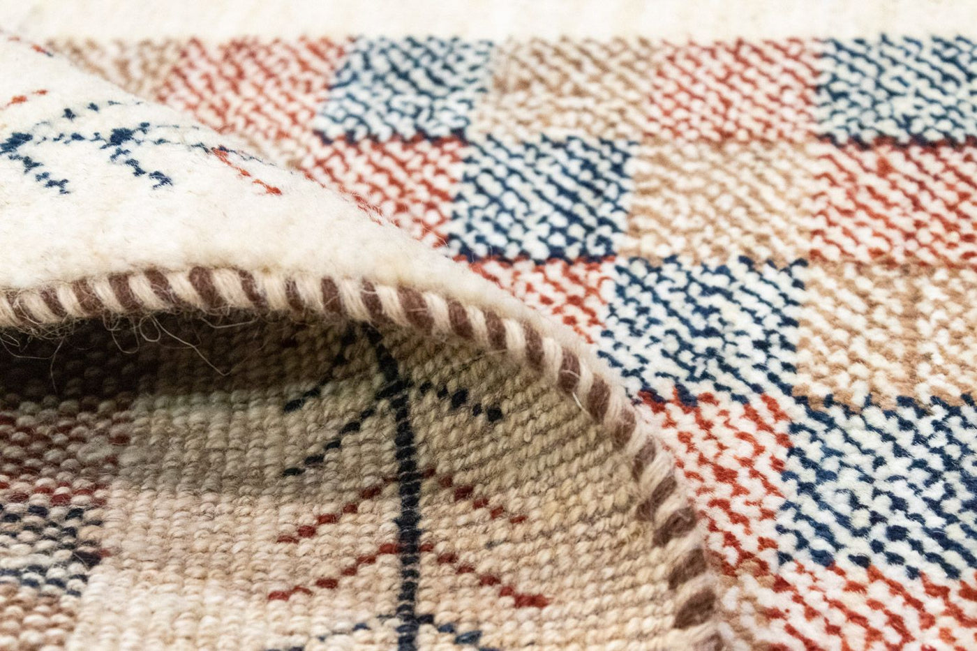 Persisk Gabbeh Tæppe 135x80cm - Perserteppich Wollteppich
