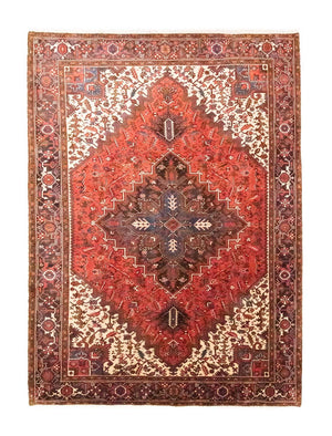 Persisk tæppe - Nomadisk - 319 x 230 cm - orange