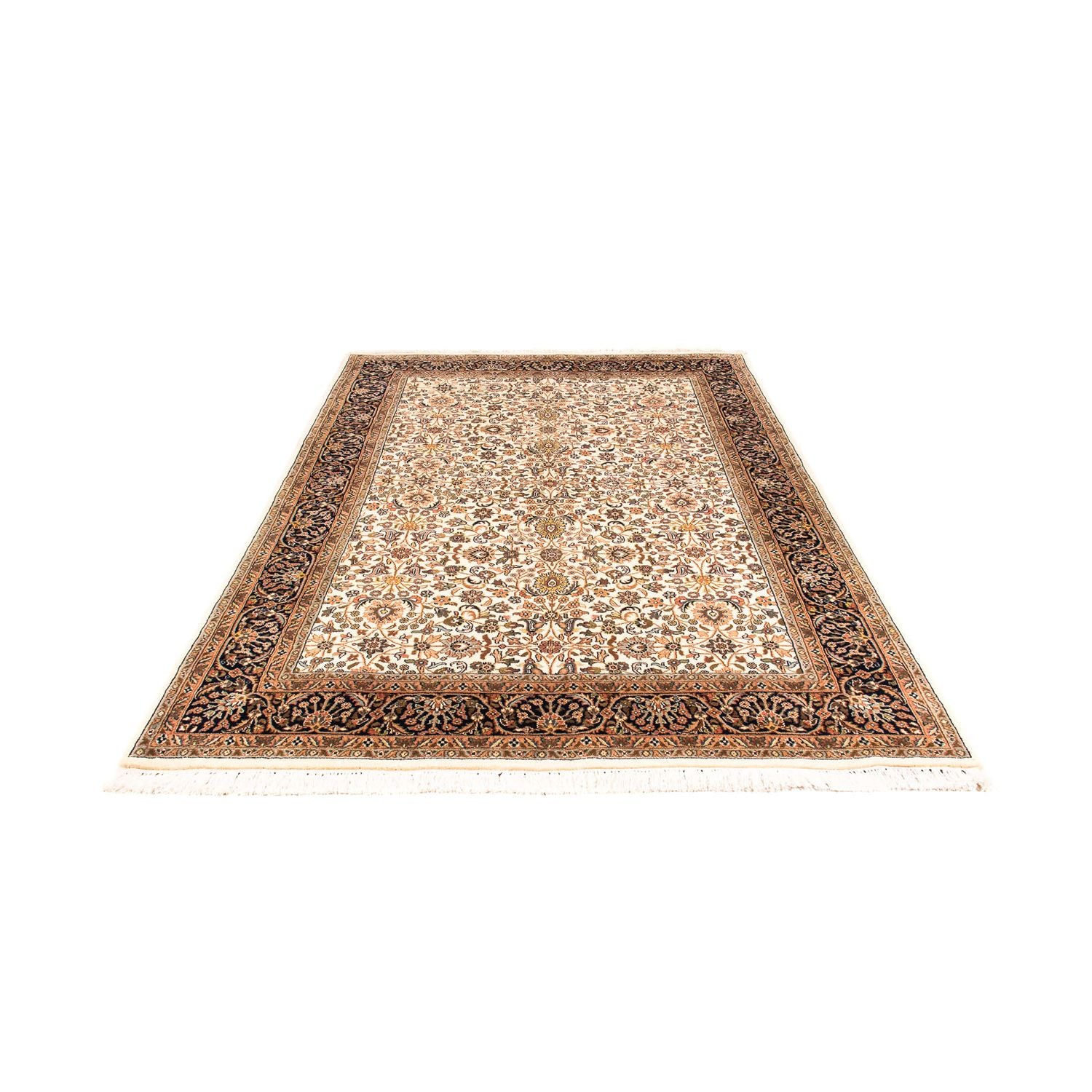 Orientalsk tæppe - Keshan - Indus - 243 x 172 cm - beige