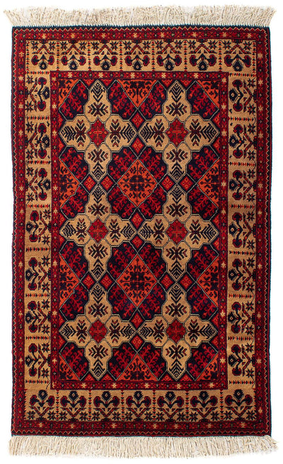 Afghansk tæppe 98x144cm - Orientalsk tæppe