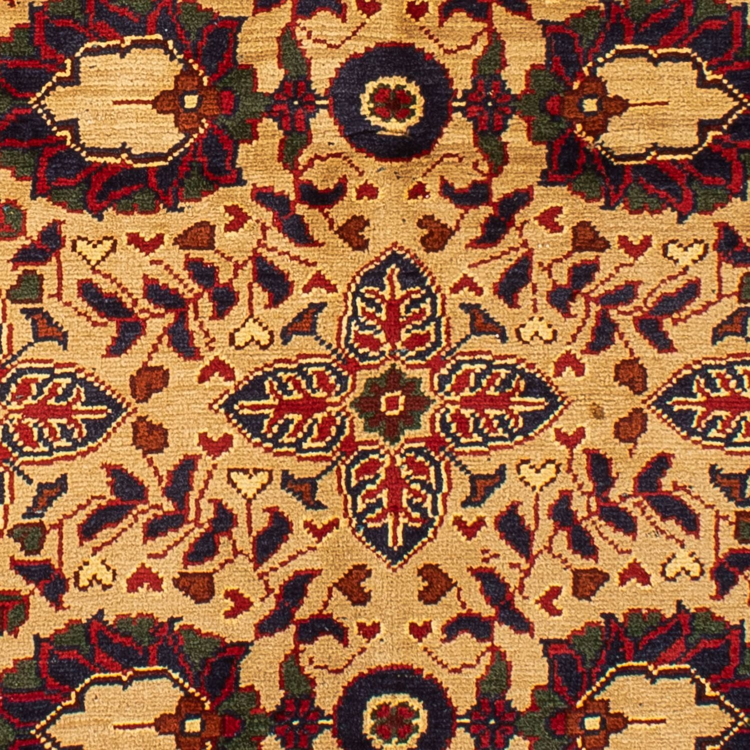 Afghansk tæppe - 156 x 101 cm - beige