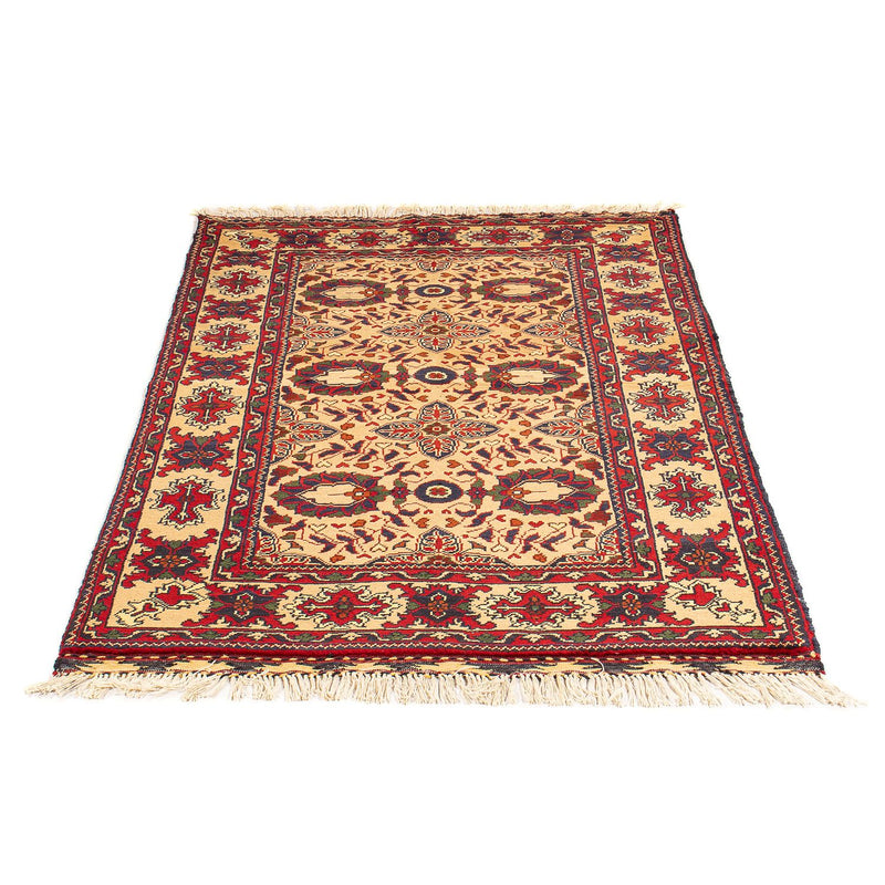 Afghansk tæppe - 156 x 101 cm - beige