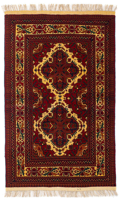 Afghansk tæppe 93x145cm - Orientalsk tæppe