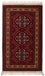 Afghansk tæppe - 145 x 93 cm - mørkerød