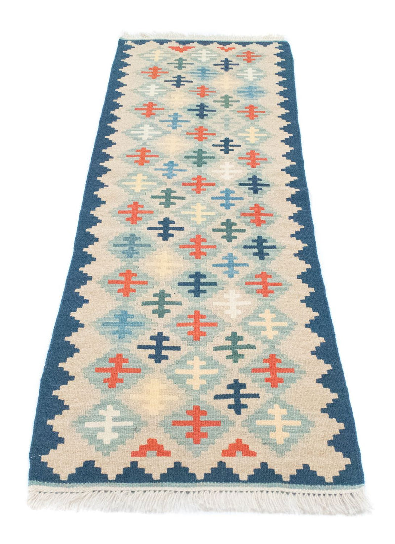 Løber Kelim-tæppe - orientalsk - 193 x 61 cm - beige
