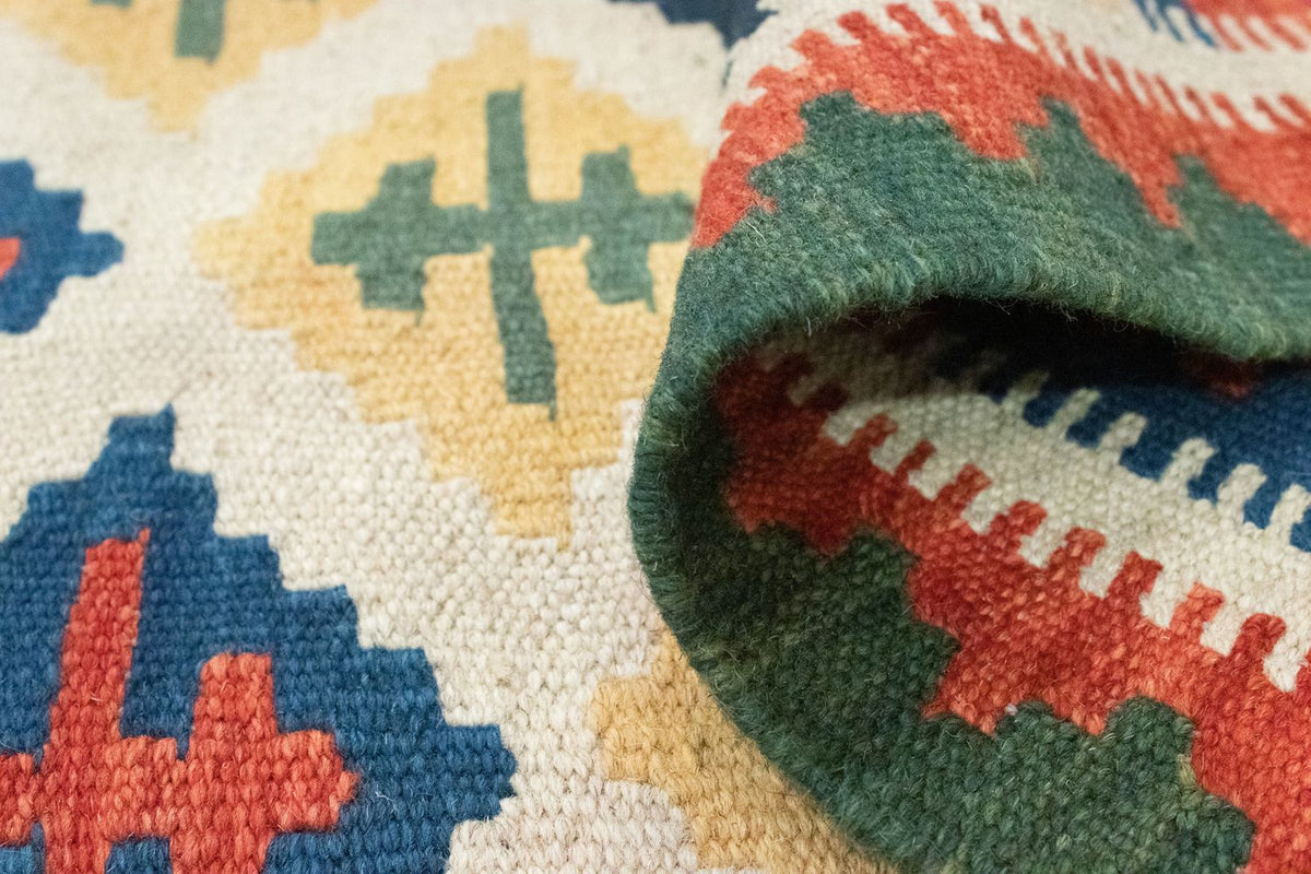 Løber Kelim-tæppe - orientalsk - 192 x 62 cm - beige