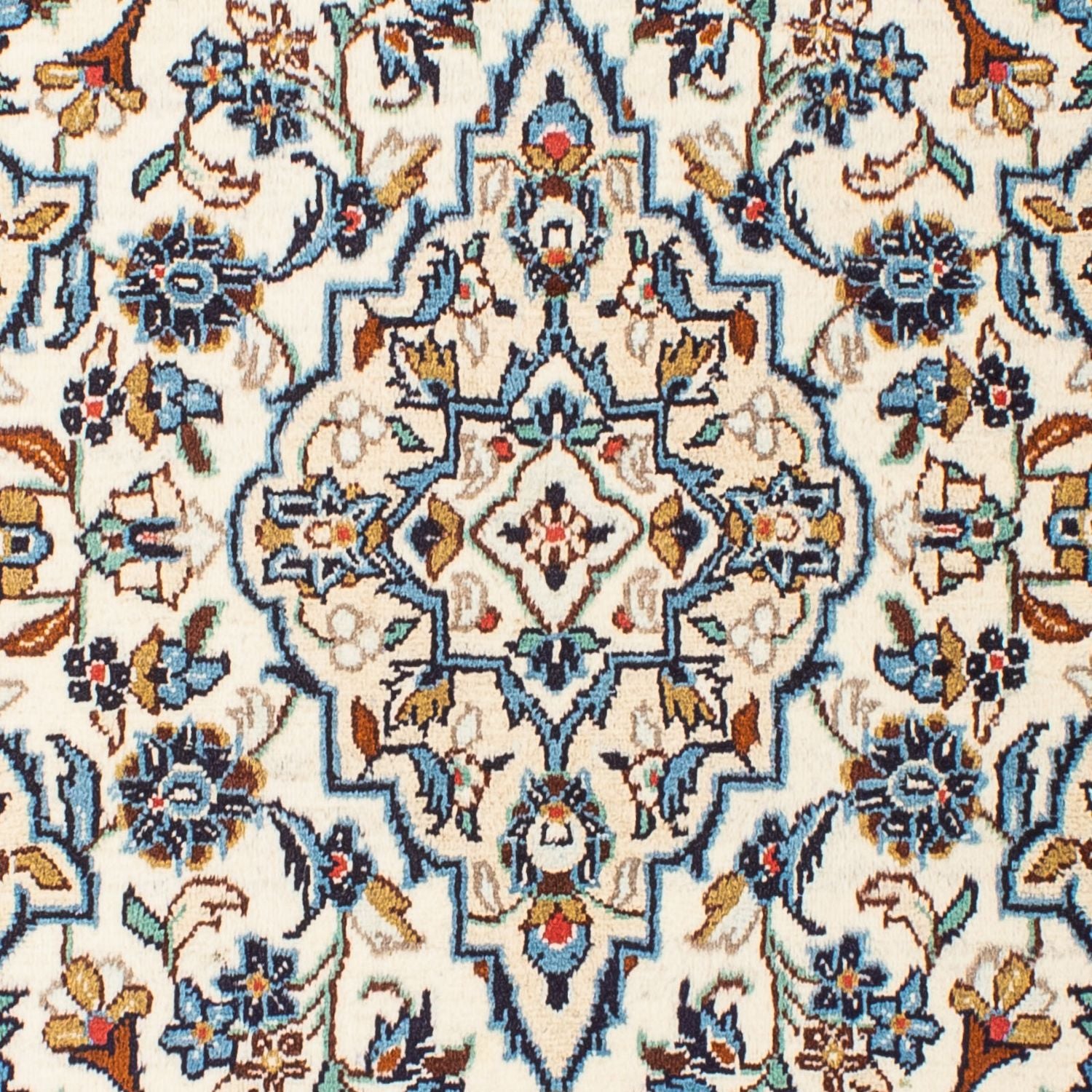 Persisk tæppe - Keshan - 154 x 100 cm - beige