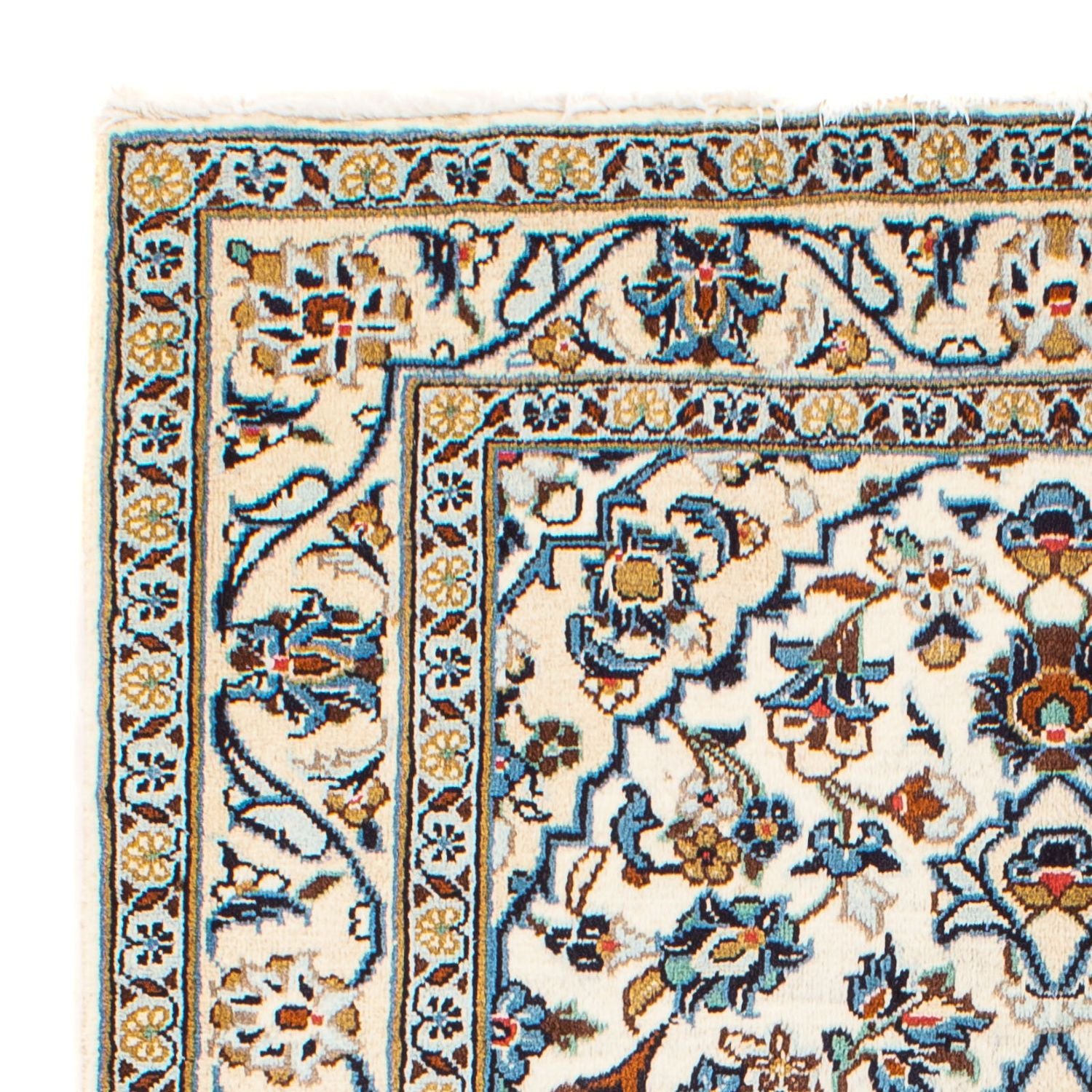 Persisk tæppe - Keshan - 152 x 100 cm - beige