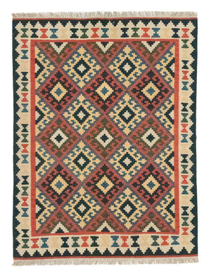 Kelim-tæppe - orientalsk - 200 x 150 cm - brun