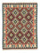 Kelim-tæppe - orientalsk - 200 x 150 cm - brun