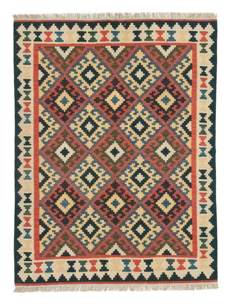 Kelim-tæppe - orientalsk - 200 x 150 cm - brun